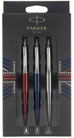 Набор PARKER "Jotter London Trio": шариковая ручка, гелевая ручка и механический карандаш, 2032740