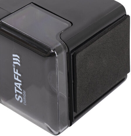 Точилка механическая STAFF "EVERYDAY" MS-796, корпус черный, 229796