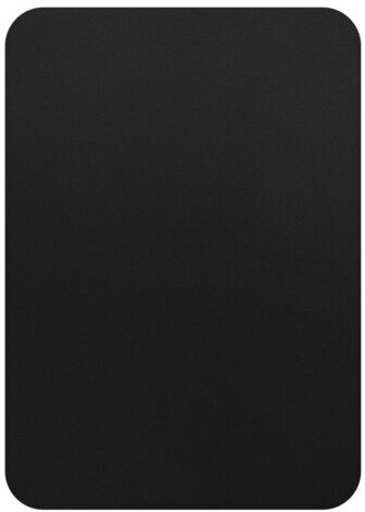 Табличка меловая / ценник А6 (10,5x14,8 см), 20 штук, пластиковая, 0,5 мм, ЧЕРНАЯ, BRAUBERG, 291302