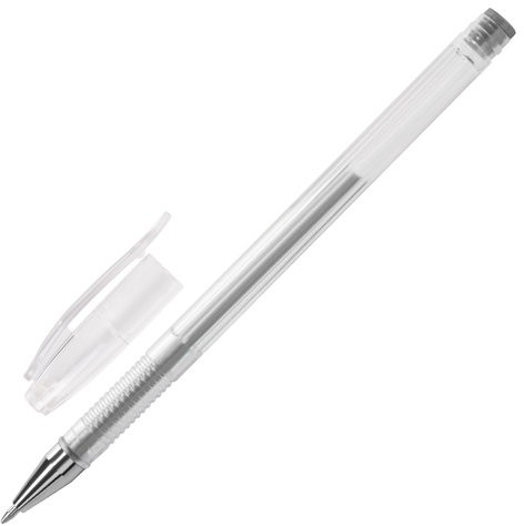 Ручки гелевые BRAUBERG "Jet", НАБОР 6 ЦВЕТОВ, МЕТАЛЛИК, узел 0,7 мм, линия письма 0,5 мм, 141029