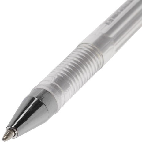 Ручки гелевые BRAUBERG "Jet", НАБОР 6 ЦВЕТОВ, МЕТАЛЛИК, узел 0,7 мм, линия письма 0,5 мм, 141029