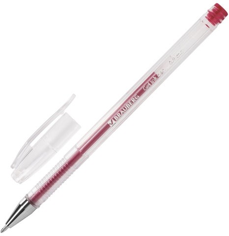 Ручки гелевые BRAUBERG "Jet", НАБОР 6 ЦВЕТОВ, МЕТАЛЛИК, узел 0,7 мм, линия письма 0,5 мм, 141029