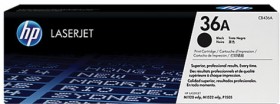 Картридж лазерный HP (CB436A) LaserJet P1505/M1120/M1522, №36А, оригинальный, ресурс 2000 стр.