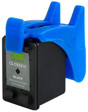 Картридж струйный CACTUS (CS-C9351C) для HP Deskjet 3920/3940/officeJet4315, черный