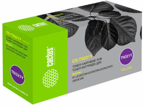 Картридж лазерный CACTUS (CS-TN321Y) для Brother HL-L8250CDN/MFC-L8650CDW, желтый, ресурс 1500 страниц