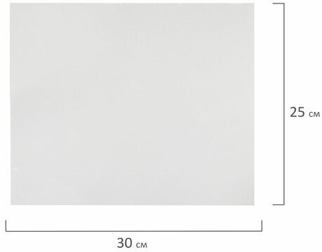 Холст акварельный на картоне (МДФ) 25х35 см, грунт, хлопок, мелкое зерно, BRAUBERG ART CLASSIC, 191682