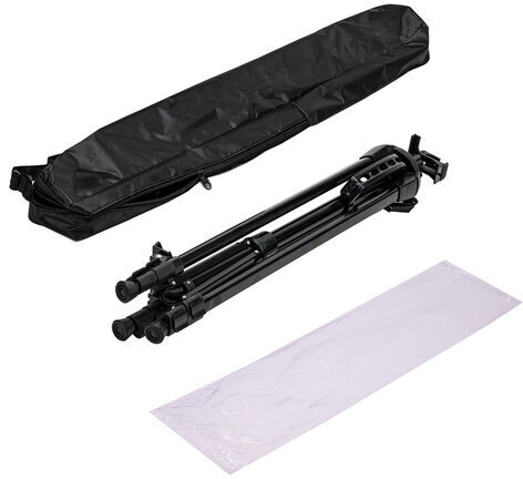 Мольберт-тренога металлический переносной, телескопический, 93х184х83 см, чехол, BRAUBERG ART, 192265