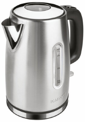 Чайник SCARLETT SC-EK21S68, 1,7 л, 2200 Вт, закрытый нагревательный элемент, сталь
