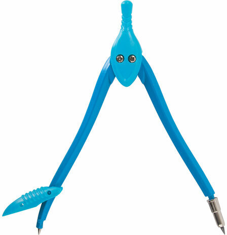 Готовальня BRAUBERG "Modern", 2 предмета: циркуль 135 мм, грифель, пенал с подвесом, 210662