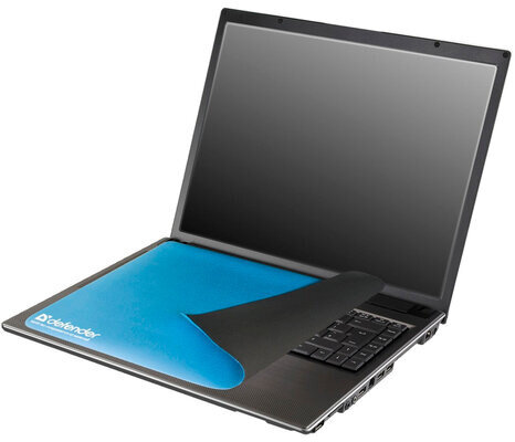 Коврик для мыши DEFENDER Notebook microfiber, микрофибра+sbr, 300х225х1,2 мм, 2 цвета, 50709