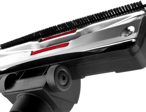 Пылесос BRAYER BR4221, с пылесборником, 2000 Вт, мощность всасывания 380 Вт, черный/красный