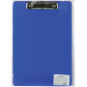 Доска-планшет BRAUBERG "SOLID" сверхпрочная с прижимом А4 (315х225 мм), пластик, 2 мм, СИНЯЯ, 226823