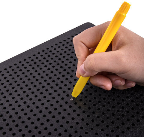 Магнитный планшет доска MAGPAD MAX для рисования 25х28 см, 713 шариков, BRAUBERG KIDS, 664922