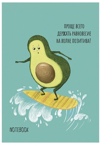 Блокнот МАЛЫЙ ФОРМАТ (105x152 мм), А6, 40 л., гребень, фольга, TWIN лак, клетка, "МИКС 3" (8 видов), 099074