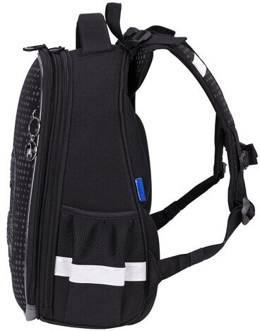 Ранец BRAUBERG LUMINOUS, 2 отделения, с брелоком, "Scorpio", СВЕТЯЩИЙСЯ РИСУНОК, 38х29х16 см, 271368