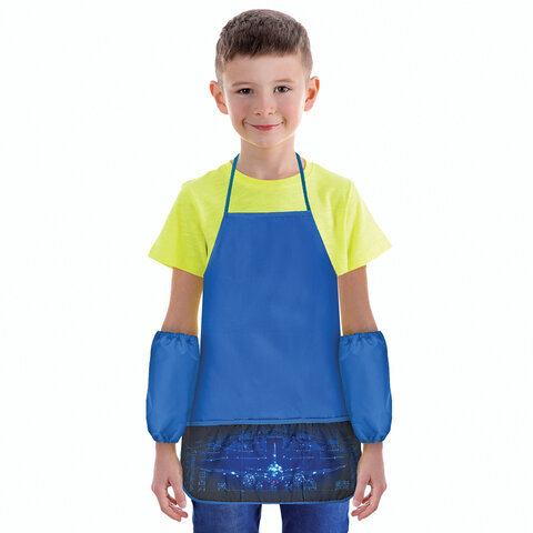 Фартук с нарукавниками BRAUBERG, 45x54 см, 3 кармана, "Aviator", 271051