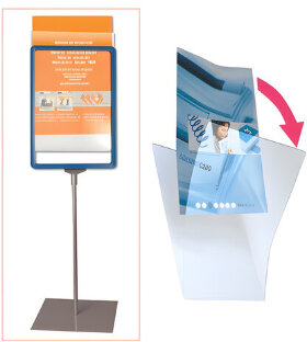 Экран защитный для рамки POS БОЛЬШОГО ФОРМАТА, А3 (код 290254, 290255, 290256, 290257), прозрачный, 290263