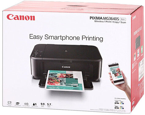 МФУ струйное CANON PIXMA MG3640S "3 в 1" А4, 9,9 изобр./мин, 4800х1200, ДУПЛЕКС, Wi-Fi, 0515C107