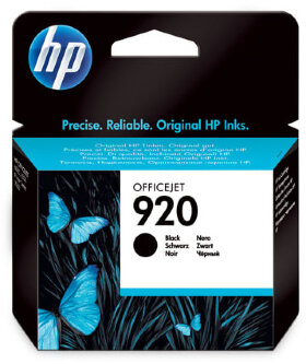 Картридж струйный HP (CD971AE) Officejet 6000/6500/7000, №920, черный, оригинальный, ресурс 420 стр.