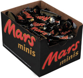 Конфеты шоколадные MARS minis, весовые, 1 кг, картонная упаковка, 56730