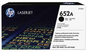 Картридж лазерный HP (CF320A) LaserJet M651n/M651dn/M680dn, №652A, черный, оригинальный, ресурс 11500 страниц