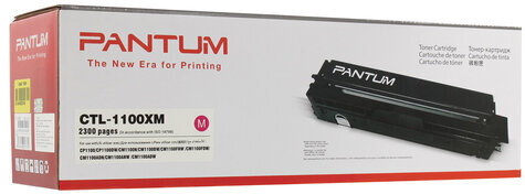 Картридж лазерный PANTUM (CTL-1100XM) CP1100/CM1100, пурпурный, оригинальный, ресурс 2300 страниц