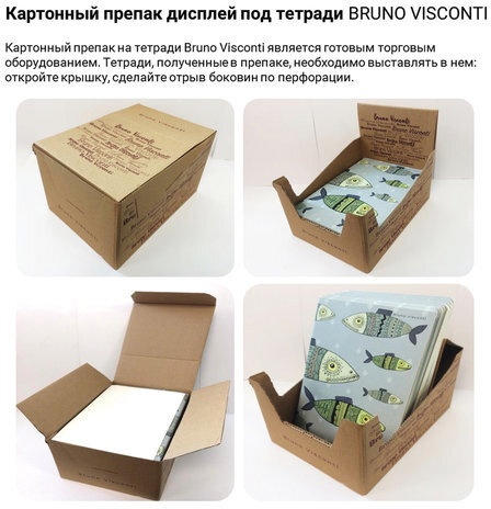 Тетрадь ЕВРО А5 40 л. BRUNO VISCONTI сшивка, клетка, Soft Touch, бежевая бумага 70 г/м, "FOX", 7-40-001/20