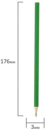 Карандаши цветные ПИФАГОР "Веселая такса", 36 цветов, классические, заточенные, 181809