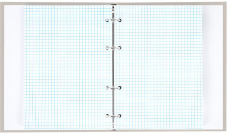 Тетрадь на кольцах А5 175х215 мм, 120 л., твердый картон, матовая ламинация, клетка, BRAUBERG "Minimal beige", 404997