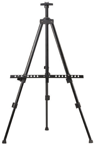 Мольберт-тренога металлический переносной, телескопический, 94х168х89 см, чехол, BRAUBERG ART, 192266