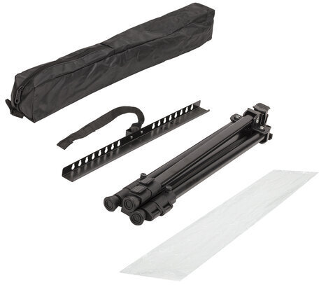 Мольберт-тренога металлический переносной, телескопический, 94х168х89 см, чехол, BRAUBERG ART, 192266