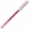Ручка шариковая масляная с грипом UNI "JetStream", СИНЯЯ, корпус розовый, линия 0,35 мм, ш/к 03750