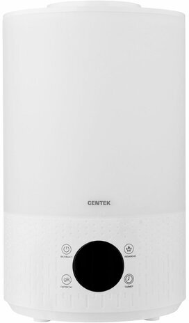 Увлажнитель воздуха CENTEK CT-5105, объем бака 4л, 25Вт, арома-контейнер, белый, CT-5104