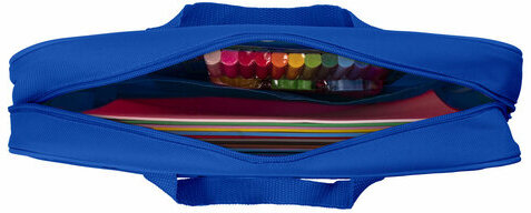 Папка на молнии с ручками BRAUBERG А4, 1 отделение, полиэстер, 80 мм, "Sweet dreams", 270959