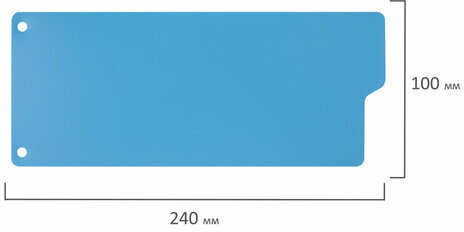 Разделитель пластиковый (полосы 105х240 мм), 12 листов, без индексации, по цветам, BRAUBERG, 225632