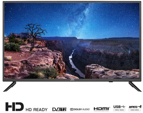 Телевизор JVC LT-32M380, 32'' (81 см), 1366x768, HD, 16:9, черный