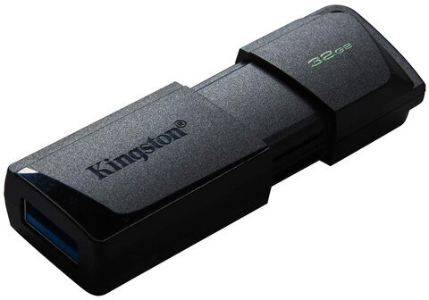 Флеш-диск 32GB KINGSTON DataTraveler Exodia M, разъем USB 3.2, черный, DTXM/32GB