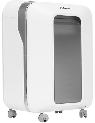 Уничтожитель (шредер) FELLOWES LX201, 5 уровень секретности, 2x12 мм, 12 листов, 22 л, белый, FS-50501