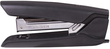 Степлер №24/6, 26/6 BRAUBERG "ULTRA", до 30 листов, с антистеплером, черный, 228756