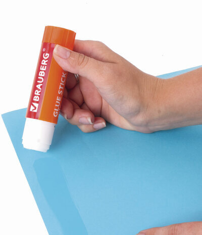 Клей-карандаш BRAUBERG MIX, 25 г, PVP основа, 229073