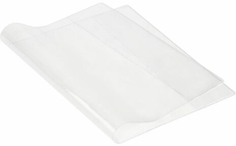 Обложка ПВХ для тетрадей и дневников, ЮНЛАНДИЯ, 120 мкм, 208х346 мм, штрих-код, 229305