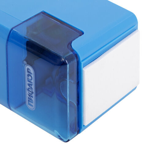 Точилка механическая ПИФАГОР "Study", корпус голубой, 229798