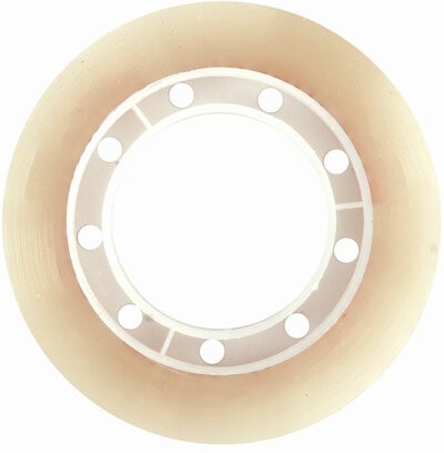 Клейкие ленты 19 мм х 33 м канцелярские ОФИСМАГ, комплект 4 шт., прозрачные, гарантированная длина, 223127