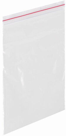 Пакеты с замком ZIP LOCK "зиплок", комплект 100 шт., 100х150 мм, ПВД, толщина 35 микрон, BRAUBERG, 606211