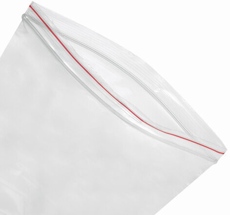 Пакеты с замком ZIP LOCK "зиплок", комплект 100 шт., 100х150 мм, ПВД, толщина 35 микрон, BRAUBERG, 606211