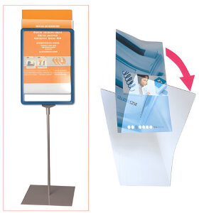 Экран защитный для рамки POS ФОРМАТА А5, 210х148,5 мм (код 290258, 290259, 290260, 290261), прозрачный, 290264