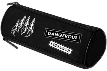 Пенал BRAUBERG, 3 отделения, нейлон, 21х7х7 см, Claws, 272307