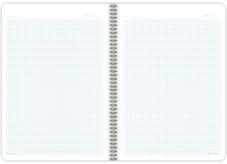 Тетрадь А4 80 л. BRAUBERG "Metropolis", спираль пластиковая, клетка, обложка пластик, ФИОЛЕТОВЫЙ, 404743