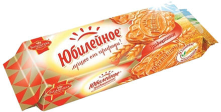 Печенье ЮБИЛЕЙНОЕ "Традиционное", 112 г, 21259