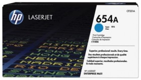 Картридж лазерный HP (CF331A) LaserJet M651n/M651dn/M651xh, №654A, голубой, оригинальный, ресурс 15000 страниц